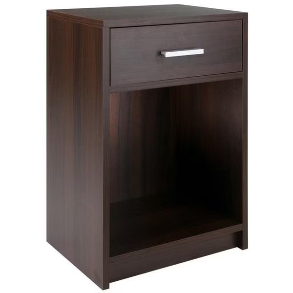 Winsome Wood 30115 Rennick Accent Table - Cocoa - 15.75 x 12.4 x 23.75 in., Winsome Wood, Mfr#: 30115